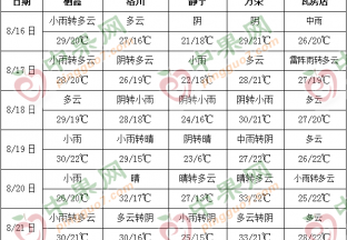 周内产区雨水增多 影响早熟苹果交易 ()